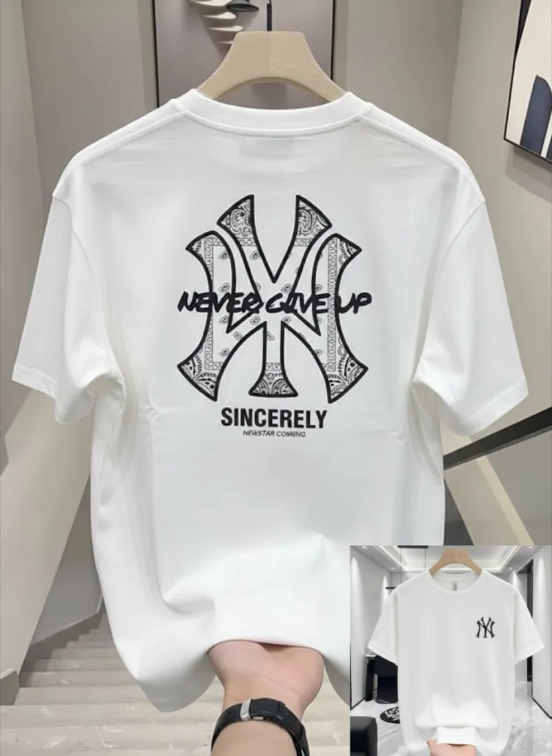 Men's Soft Breathable Drop Shoulder T-Shirt, 220 GSM, DTF Print