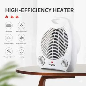 NOVA REP-1201A ইলেকট্রিক ফ্যান রুম হিটার 2000W