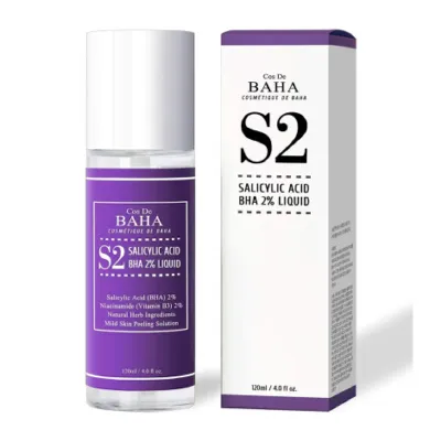 Cos De BAHA Salicylic Acid BHA 2% লিকুইড সিরাম (S2) 120ml