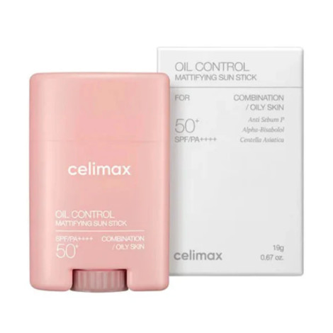 Celimax অয়েল কন্ট্রোল ম্যাটিফাইং সান স্টিক SPF50+ PA++++ 19g