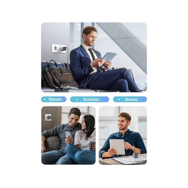 Ugreen Nexode Mini CD318 USB-C 20W GaN ব্ল্যাক চার্জার
