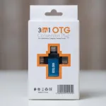 3-in-1 USB 3.0 OTG কনভার্সন প্লাগ (Type-C, Lightning, Micro-USB)