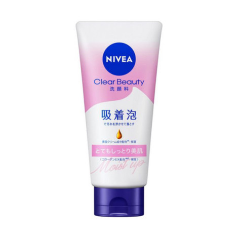 Nivea Clear Beauty Face Wash 130g - Pink (Japan)