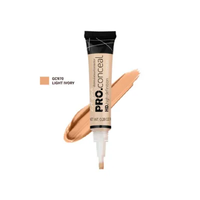 L.A. Girl Pro.conceal HD হাই ডেফিনিশন কনসিলার - GC 970 Light Ivory