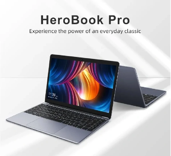 Chuwi HeroBook Pro Intel Celeron N4020 ১৪.১ ইঞ্চি Full HD ল্যাপটপ উইন্ডোজ ১১ সহ