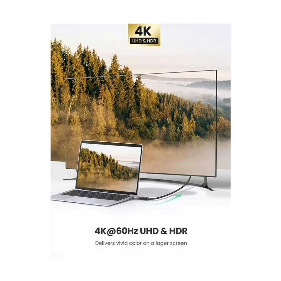 UGREEN US320 (70450) Type-C to HDMI 4K Converter Space Gray