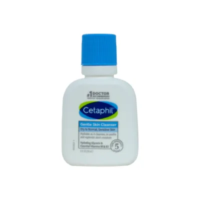 Cetaphil Gentle Skin ক্লিনজার 59ml, শুষ্ক থেকে নরমাল ও সেনসিটিভ ত্বকের জন্য