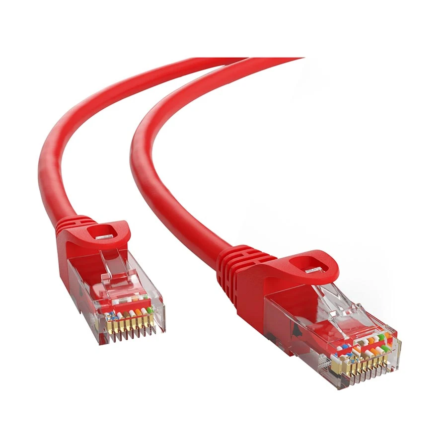 Rosenberger Cat-6 UTP 3 Meter Red Network Patch Cable