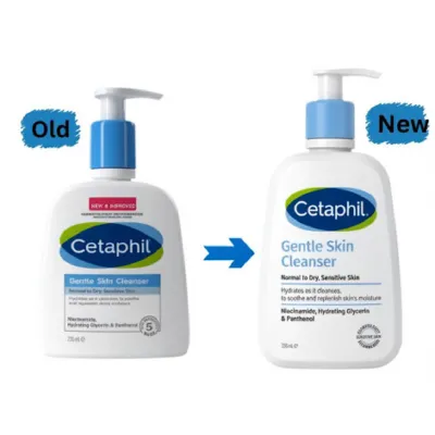 Cetaphil Gentle Skin Cleanser, স্বাভাবিক থেকে শুষ্ক ও সংবেদনশীল ত্বকের জন্য 236ml