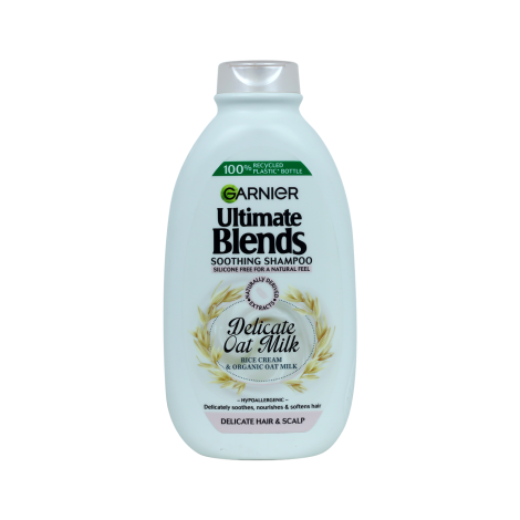 Garnier Ultimate Blends ডেলিকেট ওট মিল্ক স্মুথিং শ্যাম্পু 400ml