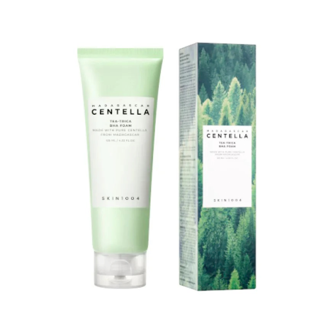 Skin 1004 Madagascar Centella Tea-Trica Bha Foam 125ml (Korea)