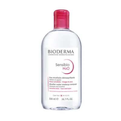 Bioderma Sensibio H2O মাইসেলার ওয়াটার মেকআপ রিমুভার 500ml
