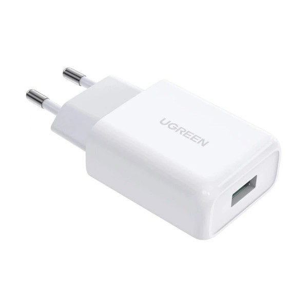Ugreen CD122 18W USB QC 3.0 সাদা চার্জার