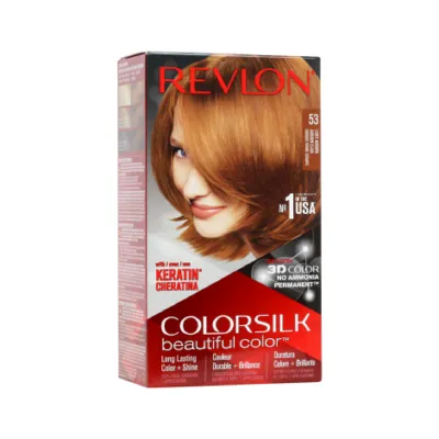 Revlon Colorsilk বিউটিফুল হেয়ার কালার 53 লাইট অবার্ন