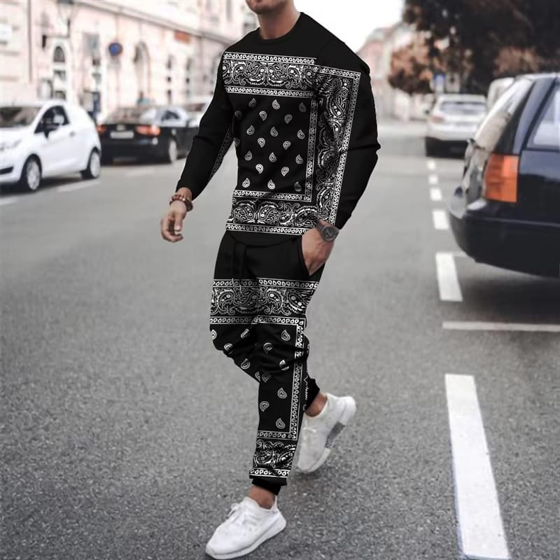Full Sleeve Mesh Jersey T-Shirt with Polyester Suit Trouser for Men