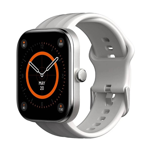 Haylou Watch Faro Silver Bluetooth Calling Smart Watch