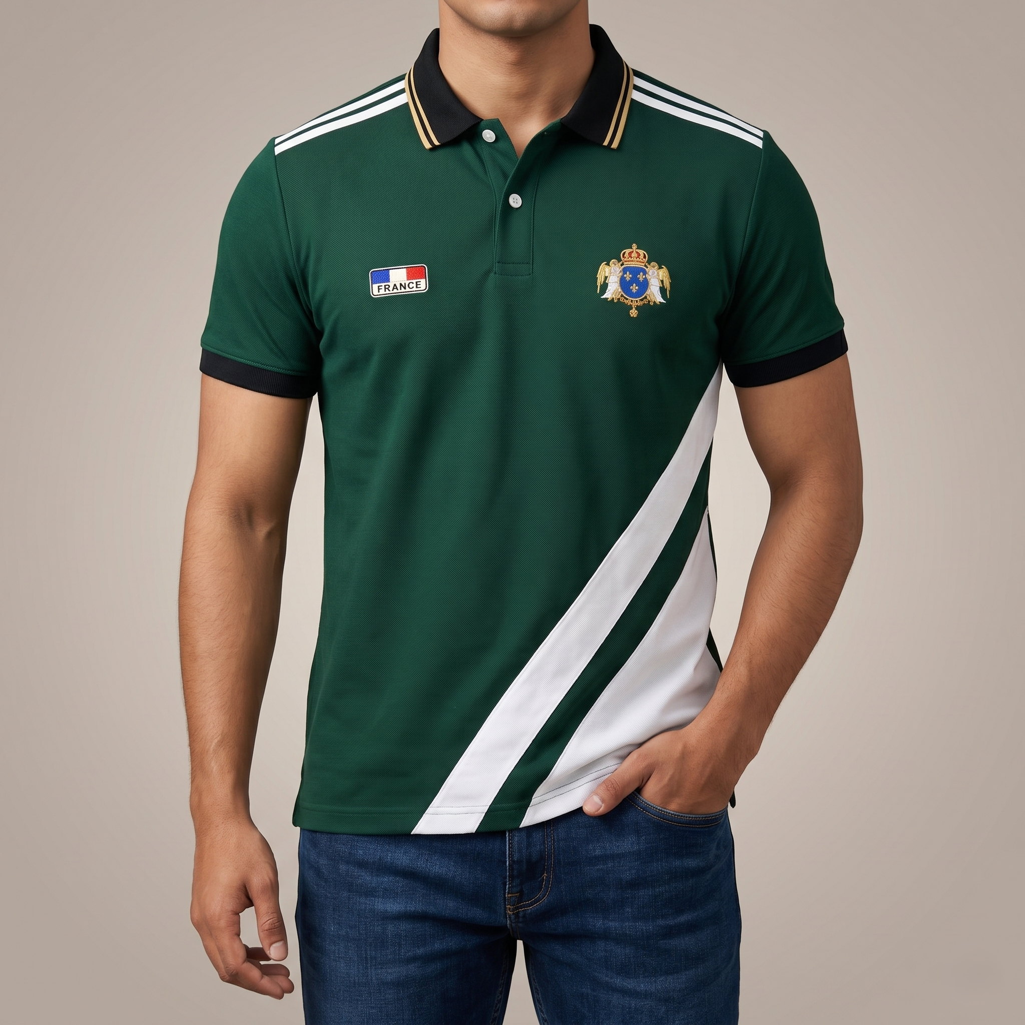 হাফ স্লিভ পোলো শার্ট 200 GSM