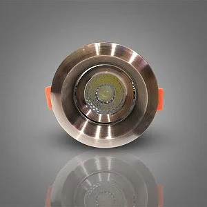 Conceal LED স্পট লাইট 7 ওয়াট হোয়াইট 6500K, গোল বডি, ব্রোঞ্জ RAB রঙ