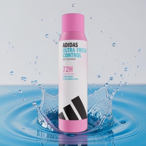 Adidas Ultra Fresh Control 72h Sweat Protection Anti-Perspirant Body Spray 150ml (Poland)