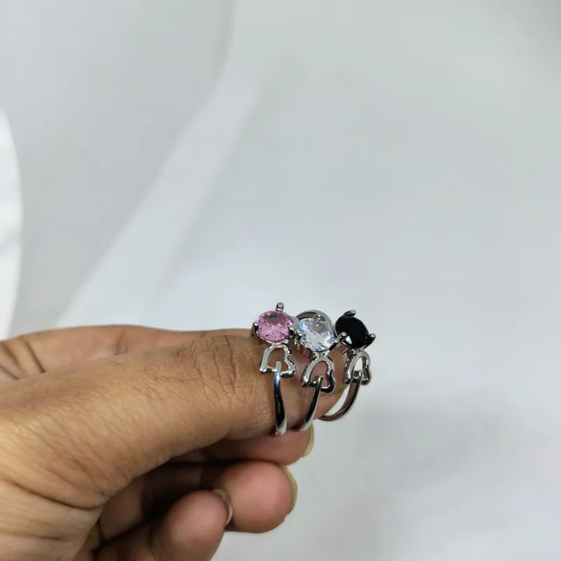 হার্ট নট অ্যাডজাস্টেবল রিং