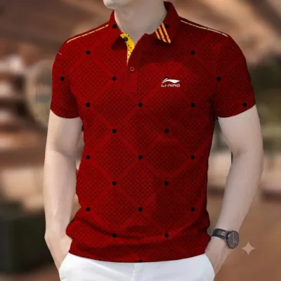Men's Cotton Polo Shirt, 200 GSM Half Sleeve, 6 Colours