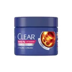 Clear Men অ্যান্টি-ড্যানড্রাফ কফি স্টাইলিং হেয়ার ক্রিম 275ml