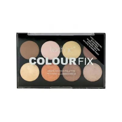 Technic Colour Fix ফেস ও বডি বেকড ও প্রেসড পাউডার হাইলাইটার প্যালেট