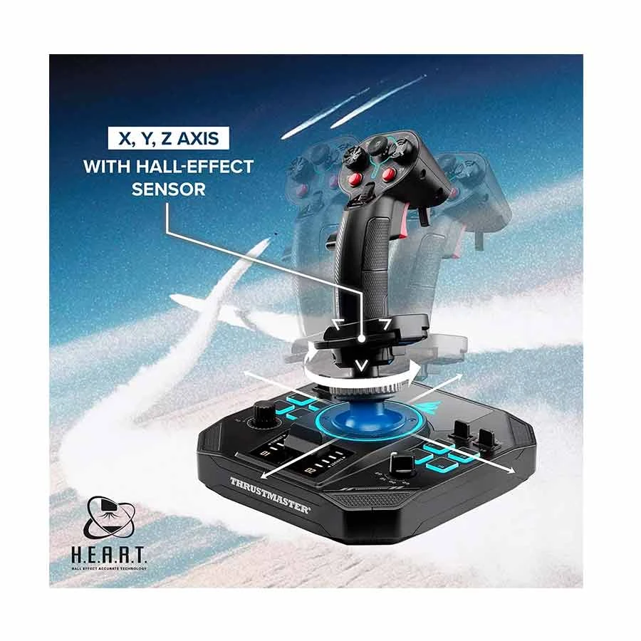 Thrustmaster Sol-R 4 HOTAS Flightstick and Throttle System for PC