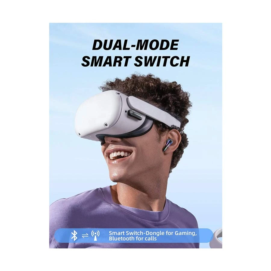 Onikuma T27 ENC 2.4G Wireless Gaming Earbuds Black