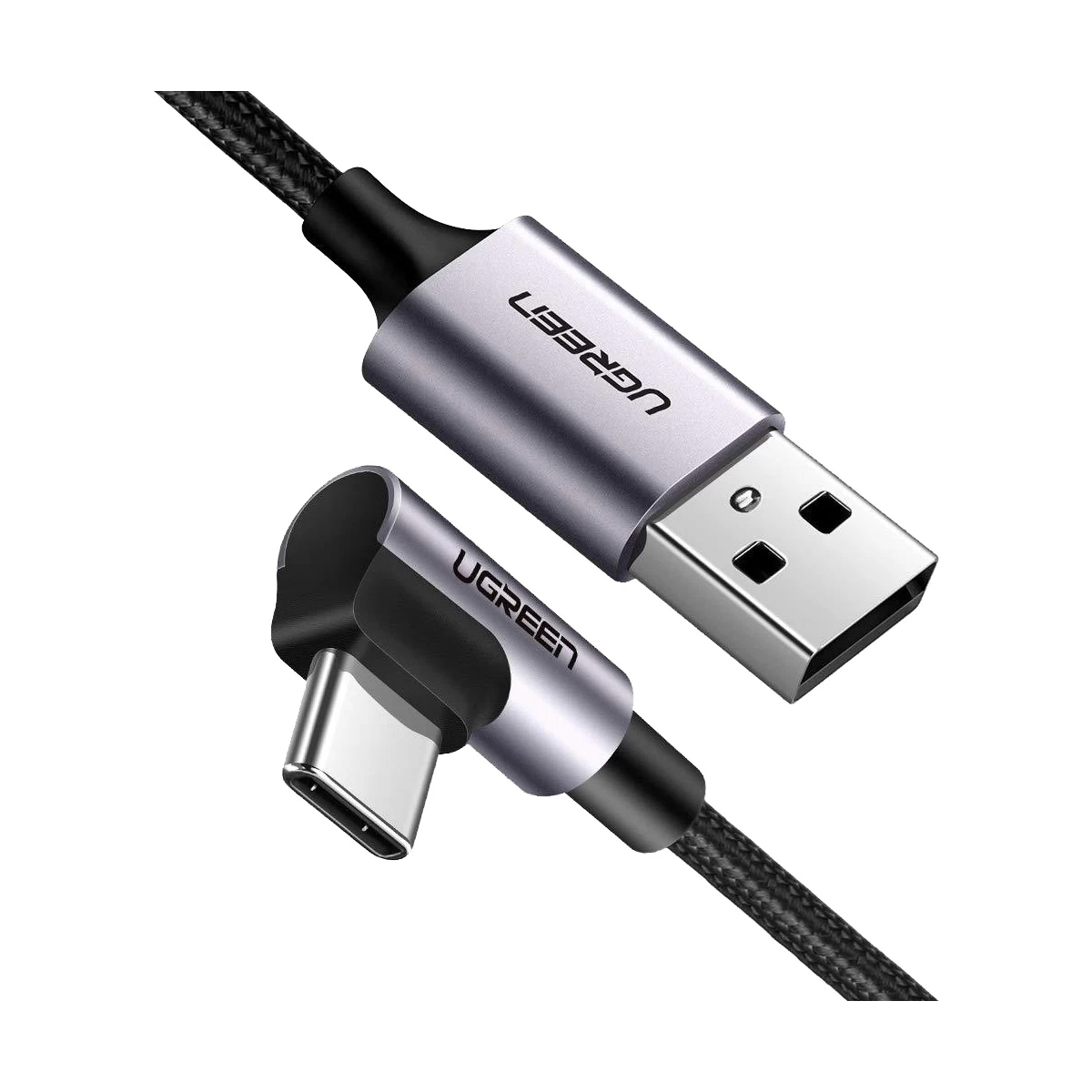 UGREEN US284 USB-A to USB-C 18W Charging and Data Cable 2m Black