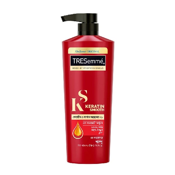 Tresemme শ্যাম্পু কেরাটিন স্মুথ (580ml)