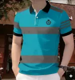 Men's Half Sleeve Polo T-Shirt, 200 GSM Cotton, 4 Colours