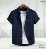 Men's Pure Remi Cotton Half Sleeve Shirt, Sizes M, L and XXL