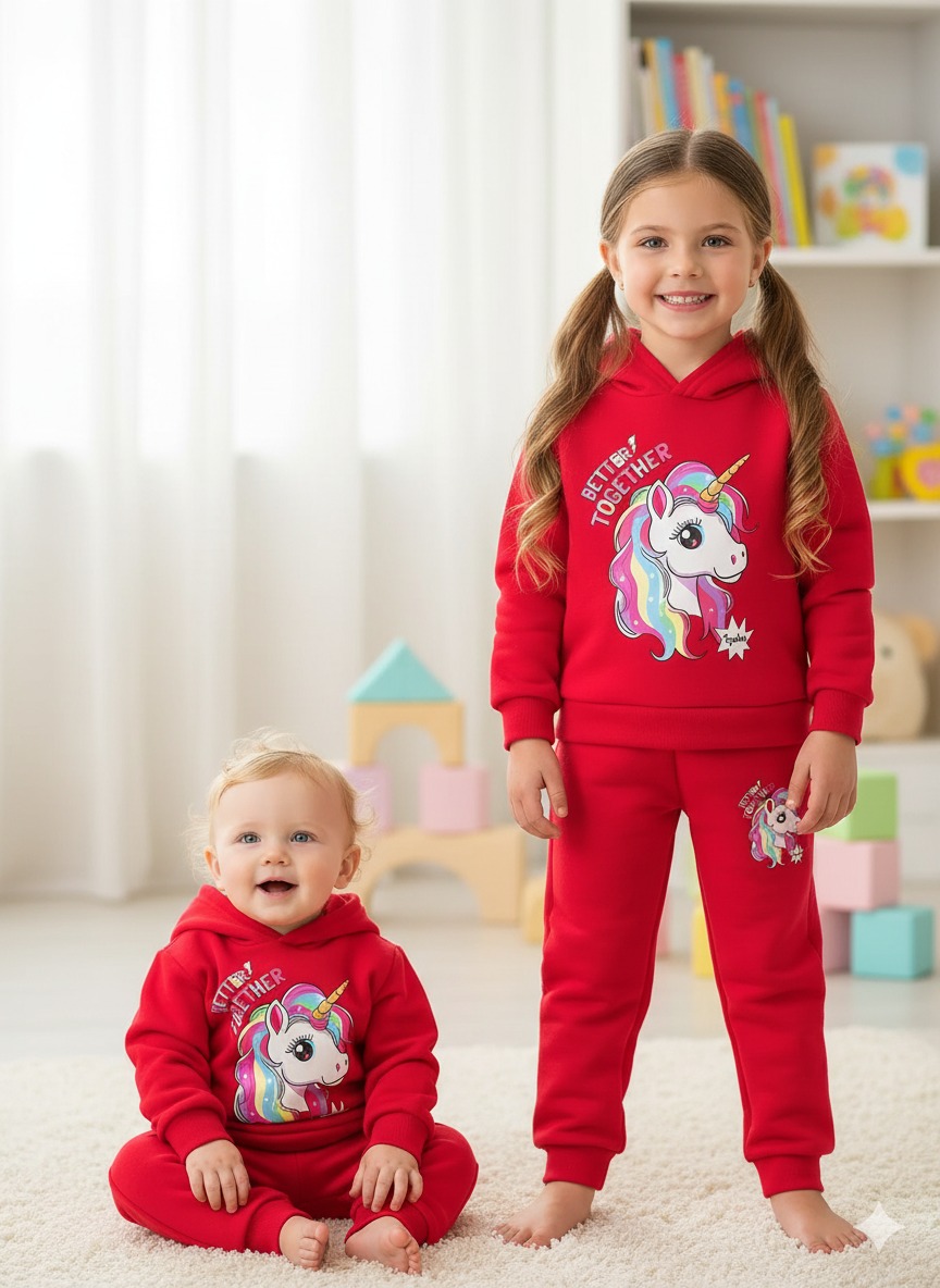Elegant Stylish Baby Hoodie Set