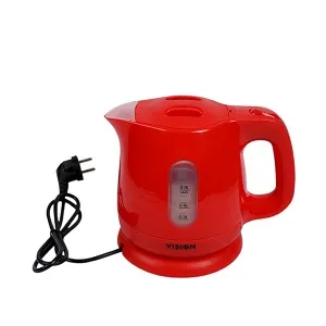 VISION ইলেকট্রিক কেটলি 0.8 লিটার VSN-EK-01 লাল