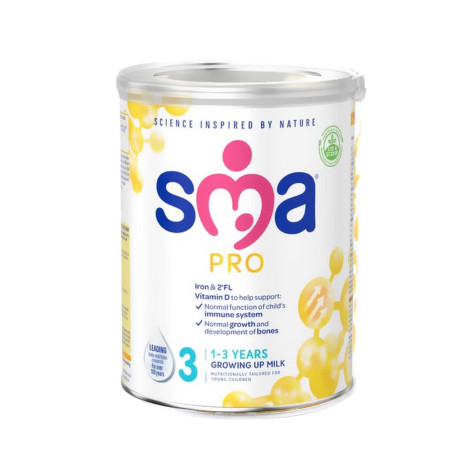 SMA Pro টডলার মিল্ক পাউডার ১-৩ বছর ৮০০g (Ireland)
