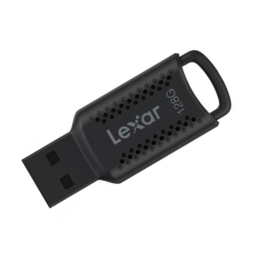 Lexar JumpDrive V400 128GB USB 3.2 Gen 1 Black Pen Drive