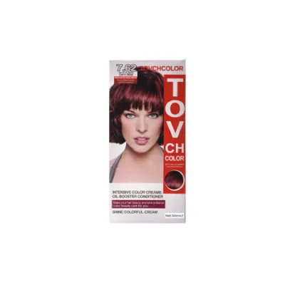 Tovch হেয়ার কালার 30ml*2 - 7.62 অবারজিন
